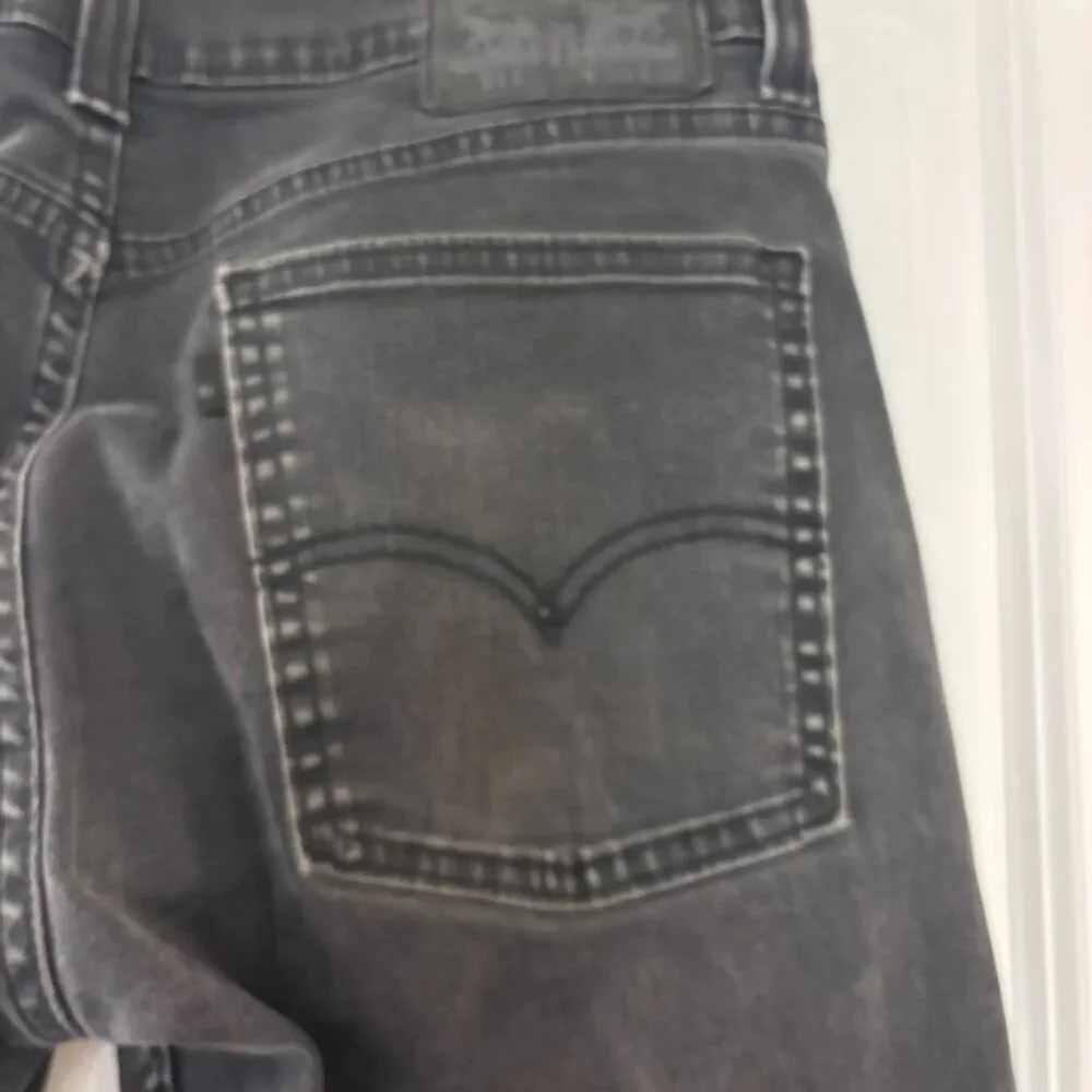 Men's Levi Strauss 511 Black Slim Jeans - Picture 6 of 9